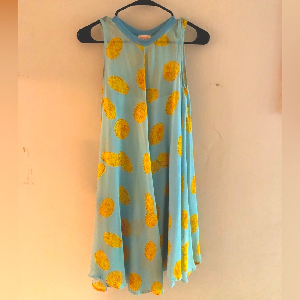 Gorman sleeveless sheer layer print dress - Sz 8 (AU) Sz 4 (USA)